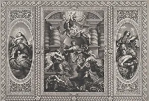 James I appointing Charles as King of Scotland at center James I appointing Charles as King of Scotland at center