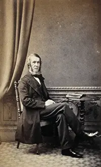 James Stocker Print, a portrait of a man