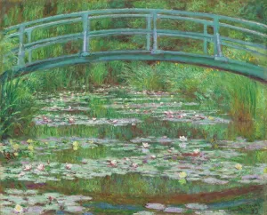 The Japanese Footbridge, 1899. Creator: Claude Monet The Japanese Footbridge, 1899. Creator: Claude Monet