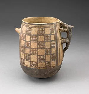 Peruvian Chancay Print, A.D. 1000/1476