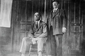 J.C. Garrison and Keeper, Simon Print (c1910-1915)