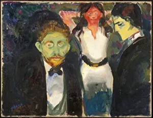 Edvard Munch Norway Prints: Jealousy
