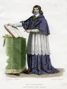 Jean Francois Paul de Gondi, Cardinal de Retz, 17th century French churchman and agitatorArtist: A Migneret Jean Francois Paul de Gondi, Cardinal de Retz, 17th century French churchman and agitatorArtist: A Migneret