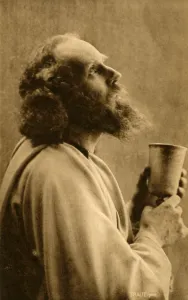 Jesus at the Last Supper Print, 1922