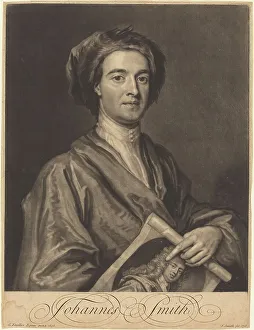John Smith Engraving Print, 1716