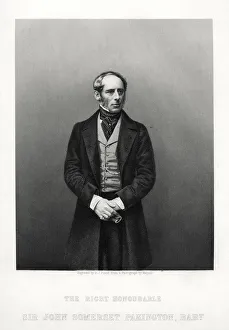 John Somerset Pakington, 1st Baron Hampton, English politician, c1880.Artist: DJ Pound John Somerset Pakington, 1st Baron Hampton, English politician, c1880.Artist: DJ Pound