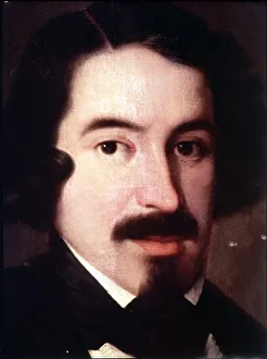 Jose de Espronceda (1808-1842), romantic poet Jose de Espronceda (1808-1842), romantic poet