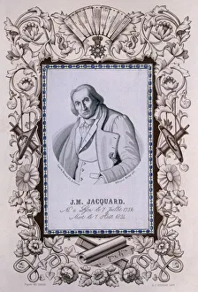 Joseph-Marie Jacquard, inventor of the Jacquard loom, c1850 Joseph-Marie Jacquard, inventor of the Jacquard loom, c1850