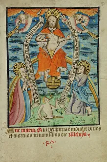 English Heritage Art Prints: The Last Judgment, about 1480-1490. Creator: Unknown