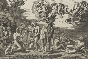 The Judgment of Paris Print, ca. 1510-20