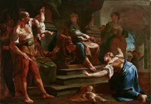 Motherly Love Artwork Prints: The Judgment of Solomon, 1749