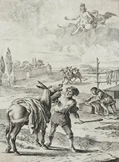 Aesop's Fables Prints: Jupiter and the Ass, 1655. Creator: Dirck Stoop