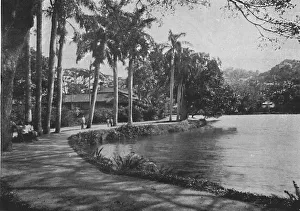 Kandy Lake and Drive, c1890, (1910). Artist: Alfred William Amandus Plate Kandy Lake and Drive, c1890, (1910). Artist: Alfred William Amandus Plate