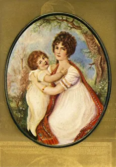 Karoline, Print of a Queen Consort