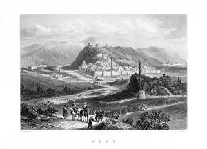 Kars, a city in northeast Turkey, 1893.Artist: J Godfrey Kars, a city in northeast Turkey, 1893.Artist: J Godfrey