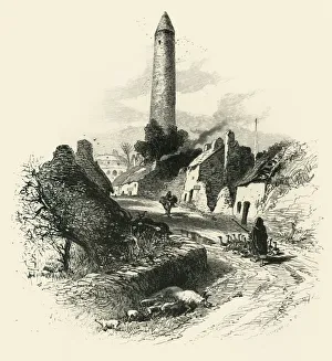 Irish Geographical Features Prints: Killala, c1870