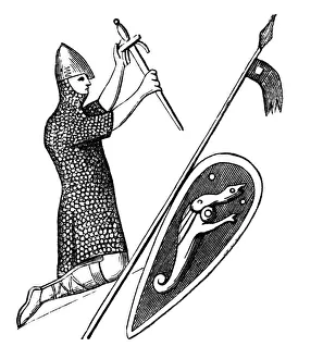 King William as represented on his seal, (1870) King William as represented on his seal, (1870)