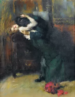 Kiss Collection: The Kiss. Artist: Alciati, Antonio Ambrogio (1878-1929)