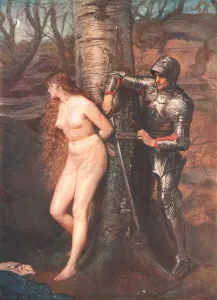 John Everett Millais Art Prints: The Knight Errant, 1870, (c1902). Creator: Unknown