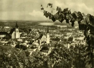 Black And White Austria Photos Prints: Krems, Lower Austria, c1935. Creator: Unknown