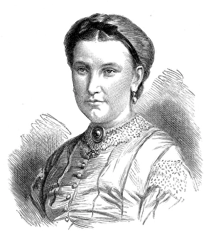 British Colonial History Prints: Lady Baker, 1873. Creator: Unknown