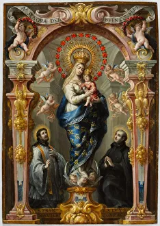 Prints of Our Lady of Good Counsel, c. 1680 Related Image Prints: Our Lady of Good Counsel Print, c. 1680