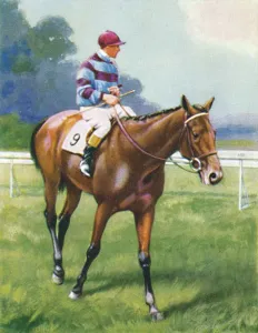 Legend of France, Jockey: A. Richardson, 1939 Legend of France, Jockey: A. Richardson, 1939