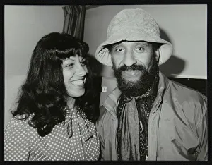 Lena Antonis and saxophonist Sonny Rollins, Wembley Conference Centre, London, 1979 Lena Antonis and saxophonist Sonny Rollins, Wembley Conference Centre, London, 1979