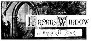 Prints of The Lepers Window, 1898. Illustration by A Forestier to a short story by Arthur Pask. From 'Illustrated London News', 1898 Amedee Forestier Prints: The Lepers Window Print, 1898