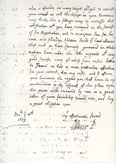 A letter by Oliver Cromwell to Cardinal Mazarin, 4 December 1657, (1899) A letter by Oliver Cromwell to Cardinal Mazarin, 4 December 1657, (1899)