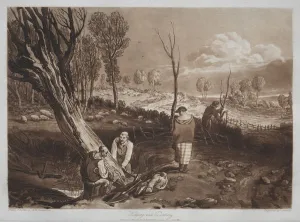 English Heritage Paintings Prints: Liber Studiorum: Hedging and Ditching