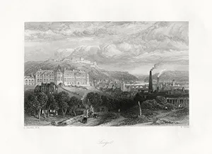 Liege, Belgium, 19th century. Artist: W Miller Liege, Belgium, 19th century. Artist: W Miller