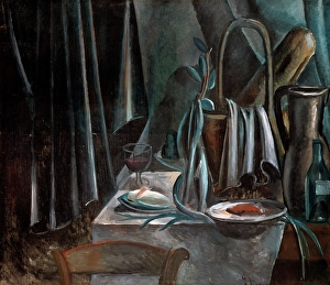 Fauvist Art Movement Prints: Still life, c1913. Creator: Andre Derain. Still life, c1913. Creator: Andre Derain