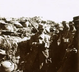 World War I Trenches Prints: Front line trenches, c1914-c1918