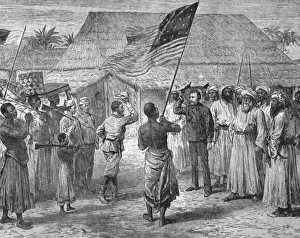 'Livingstone...: The Great Missionary-Explorer found by Stanley, 1870, (1901). Creator: Unknown 'Livingstone...: The Great Missionary-Explorer found by Stanley, 1870, (1901). Creator: Unknown