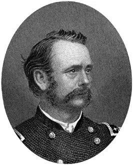 Lovell Harrison Rousseau, Union Major General, 1862-1867.Artist: J Rogers Lovell Harrison Rousseau, Union Major General, 1862-1867.Artist: J Rogers
