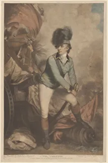 Lt. Colonel Banastre Tarleton Print, 1782