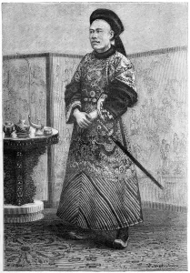 M Tseng, Chinese minister in Paris, 1895.Artist: Armand Kohl M Tseng, Chinese minister in Paris, 1895.Artist: Armand Kohl