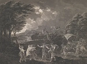 Prints of Macbeth and the Witches (Shakespeare, Macbeth, Act 1, Scene 1), 1770 Francesco Zuccarelli Prints: Macbeth and the Witches, 1770 Print