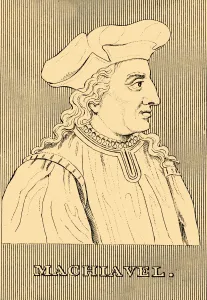 Machiavel, (1469-1527), 1830. Creator: Unknown Machiavel, (1469-1527), 1830. Creator: Unknown