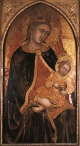 Madonna and Child, late 14th/early 15th century. Artist: Taddeo di Bartolo Madonna and Child, late 14th/early 15th century. Artist: Taddeo di Bartolo