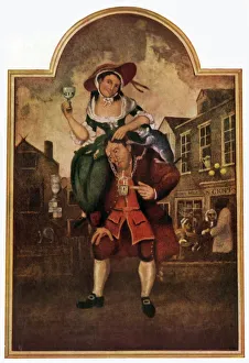 William Hogarth Prints: Heritage Images Print: The Man with the Load of Mischief, 18th century