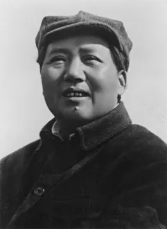 Mao Zedong, Chinese Communist revolutionary and leader, c1950s(?) Mao Zedong, Chinese Communist revolutionary and leader, c1950s(?)
