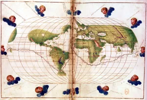 Map of Magellans round the world voyage, 1519-1521 Map of Magellans round the world voyage, 1519-1521