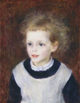 Marguerite-Therese (Margot) Berard (1874-1956), 1879. Creator: Pierre-Auguste Renoir Marguerite-Therese (Margot) Berard (1874-1956), 1879. Creator: Pierre-Auguste Renoir