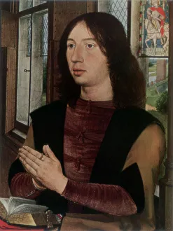 Martin Van Nieuwenhoven, 1487, (1927). Artist: Hans Memling Martin Van Nieuwenhoven, 1487, (1927). Artist: Hans Memling