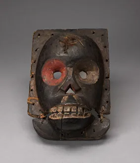 Nigerian Mask Print, Unknown Heritage Images
