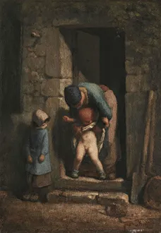 Tenderness In Art Prints: The Maternal Precaution