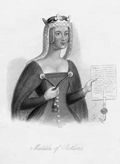 Matilda of Scotland, Queen of Henry I, (19th century) Matilda of Scotland, Queen of Henry I, (19th century)