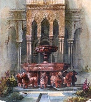 Amandine Aurore Lucie Collection: Mauresque Fountain, 1820-1876. Artist: George Sand